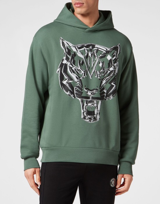 худи  от бренда plein sport вид слева