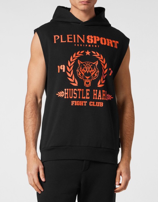 худи  от бренда plein sport вид слева