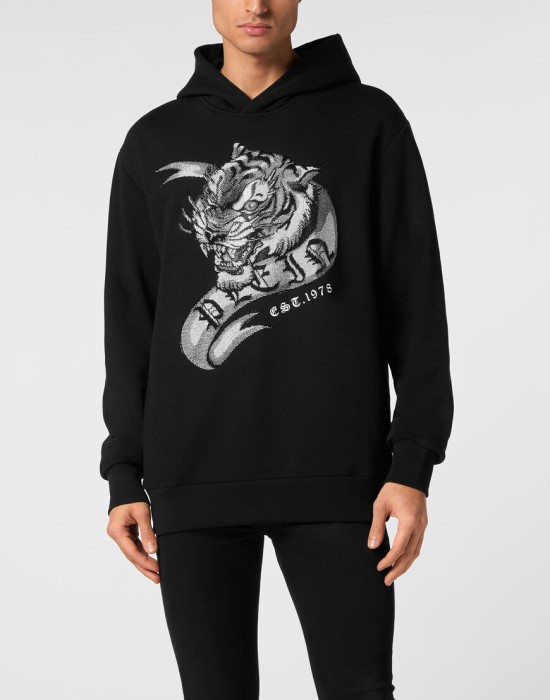 худи  от бренда philipp plein вид слева