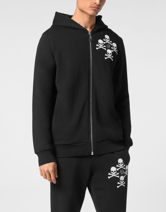 худи  от бренда philipp plein вид слева