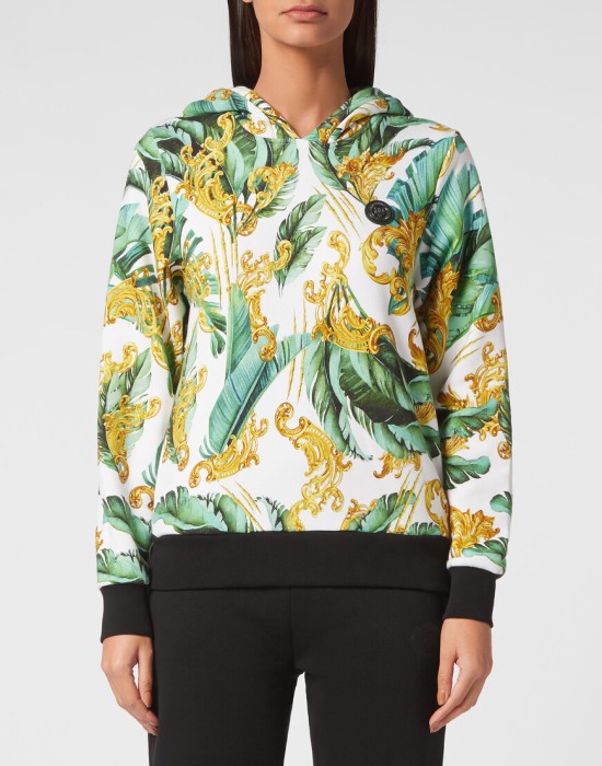 худи  от бренда plein sport вид слева