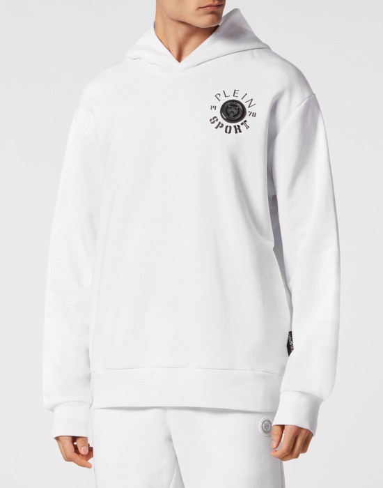 худи  от бренда plein sport вид слева