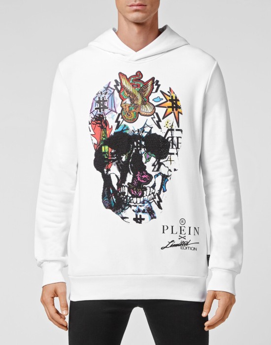 худи  от бренда philipp plein вид слева