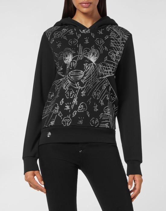 худи  от бренда philipp plein вид слева