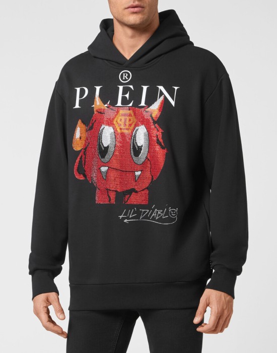 худи  от бренда philipp plein вид слева