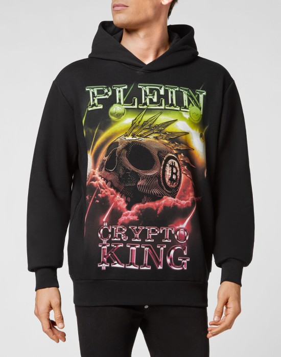 худи  от бренда philipp plein вид слева