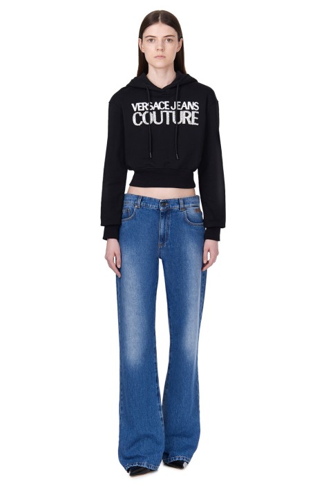 худи  от бренда versace jeans couture вид слева