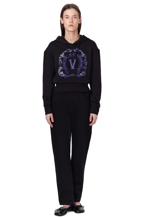 худи  от бренда versace jeans couture вид слева