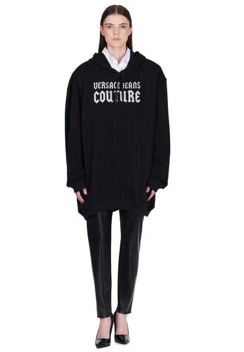 худи  от бренда versace jeans couture вид слева