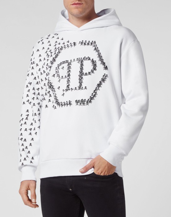 худи  от бренда philipp plein вид слева