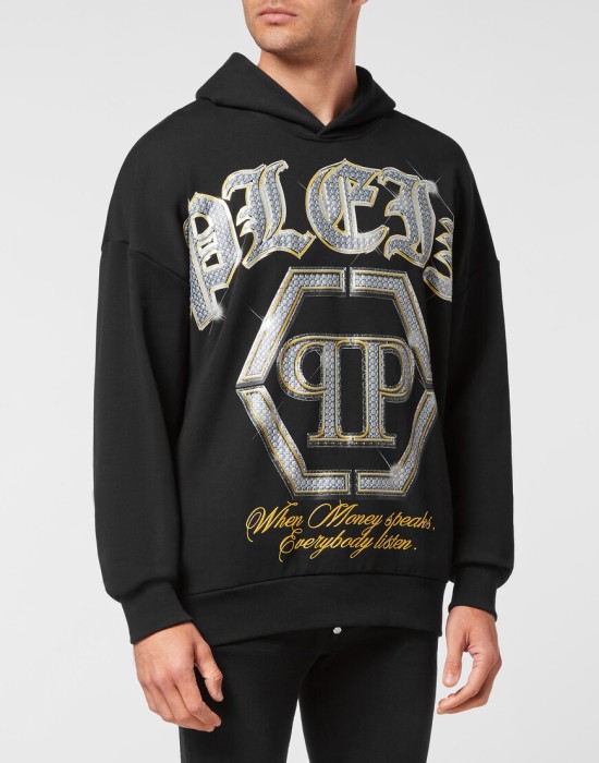 худи  от бренда philipp plein вид слева