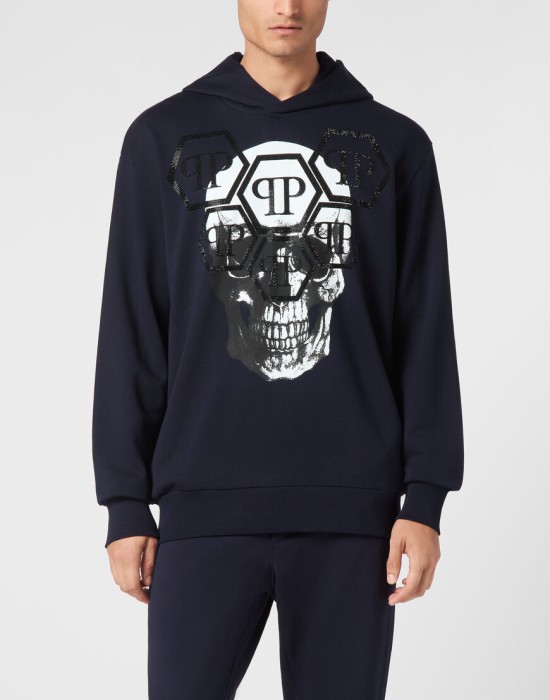 худи  от бренда philipp plein вид слева