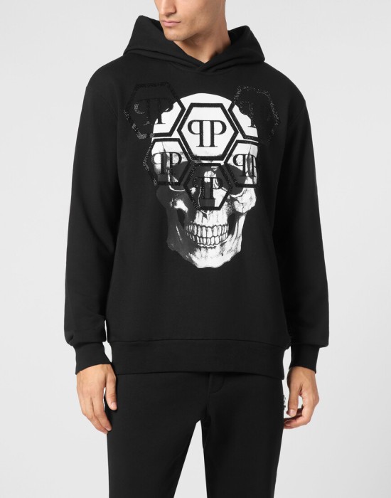 худи  от бренда philipp plein вид слева