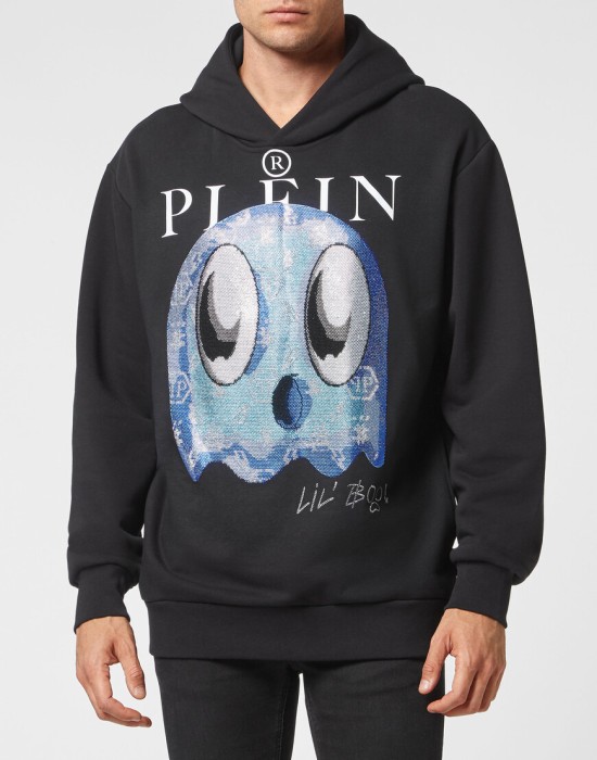 худи  от бренда philipp plein вид слева