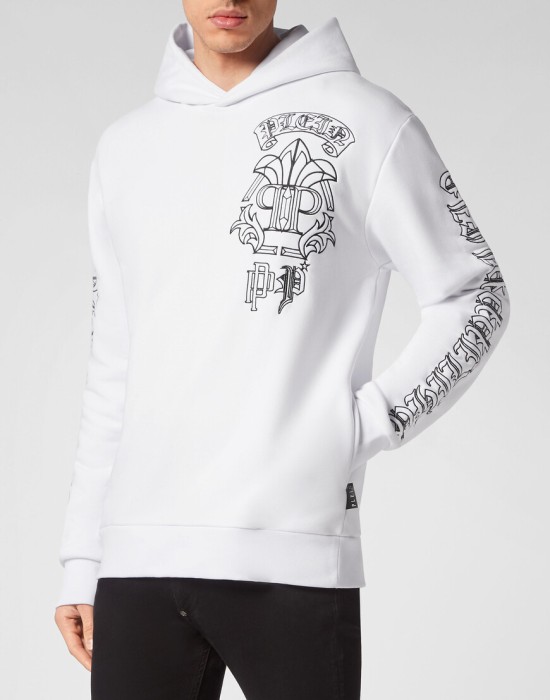 худи  от бренда philipp plein вид слева