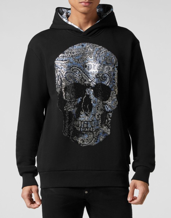 худи  от бренда philipp plein вид слева