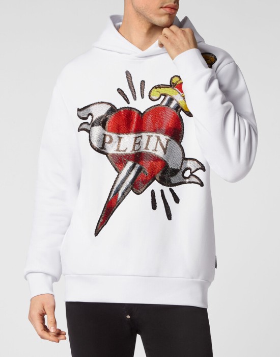 худи  от бренда philipp plein вид слева