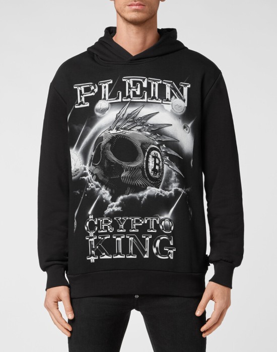 худи  от бренда philipp plein вид слева