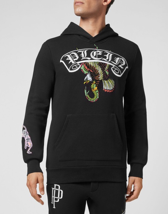 худи  от бренда philipp plein вид слева