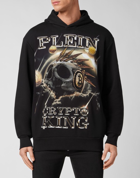 худи  от бренда philipp plein вид слева