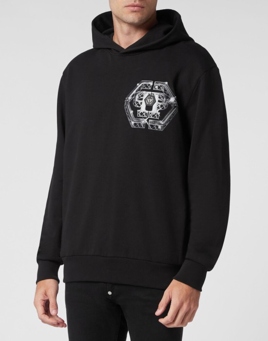 худи  от бренда philipp plein вид слева
