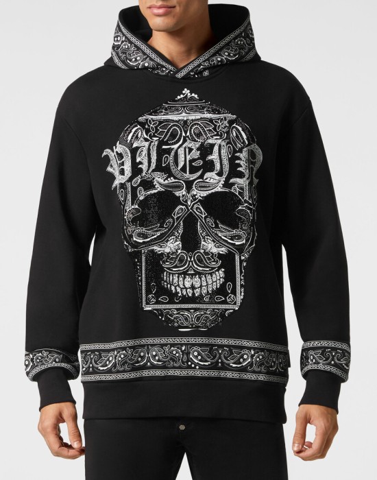 худи  от бренда philipp plein вид слева