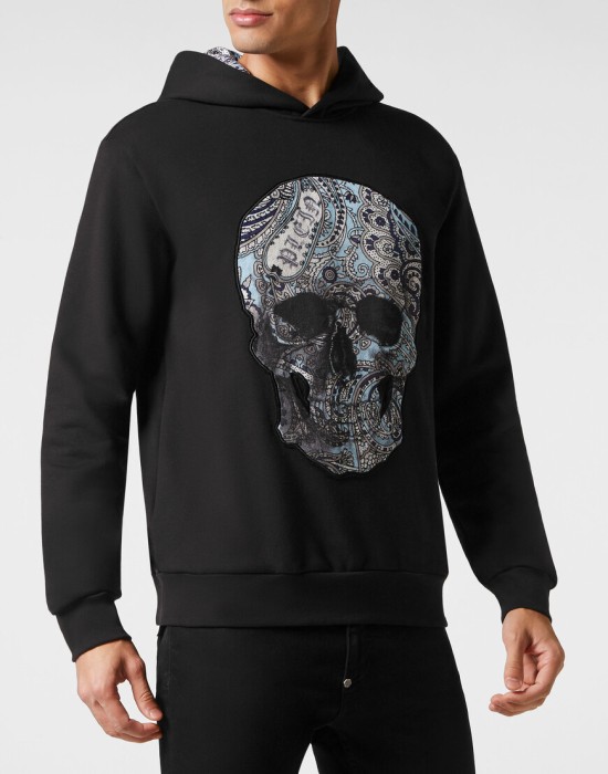 худи  от бренда philipp plein вид слева
