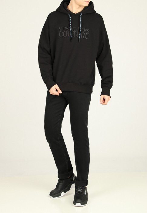 худи  от бренда versace jeans couture вид слева