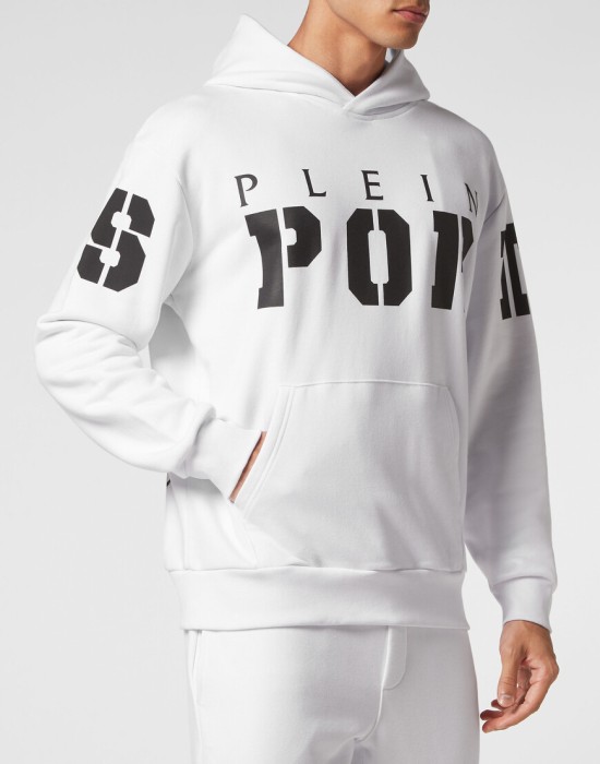 худи от бренда plein sport вид слева