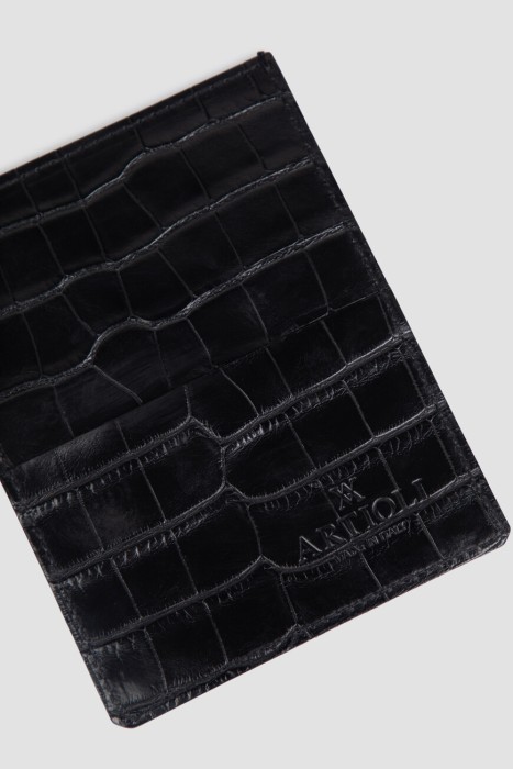 кардхолдер  из льна спереди