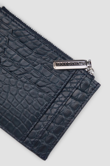 кардхолдер  из кожи спереди