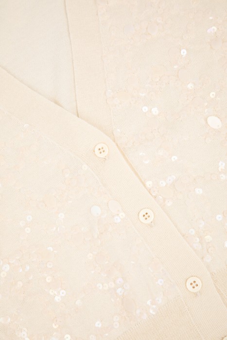 кардиган fabiana fillippi из хлопка спереди