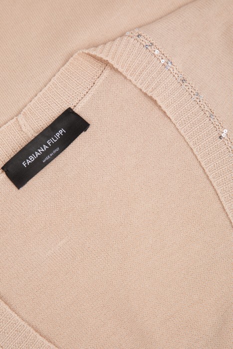 кардиган fabiana fillippi из хлопка спереди