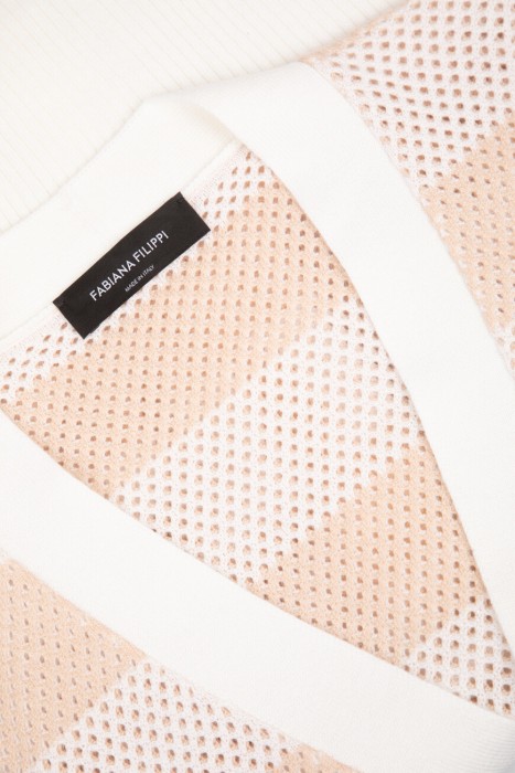 кардиган fabiana fillippi из хлопка спереди