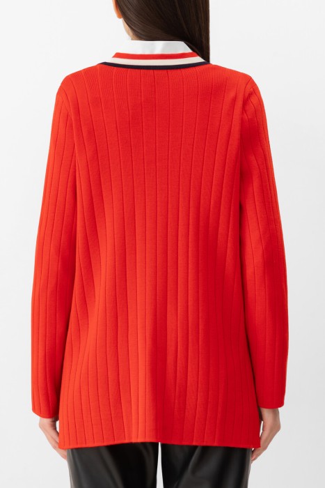 кардиган  модель magistro от бренда luisa spagnoli вид слева