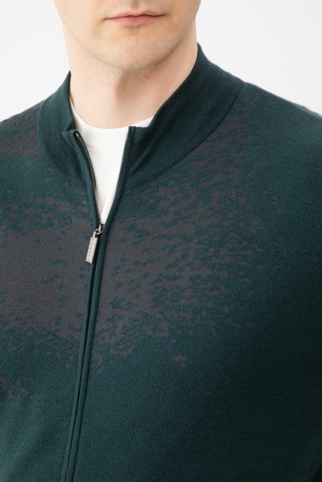 кардиган  из италии вид сбоку