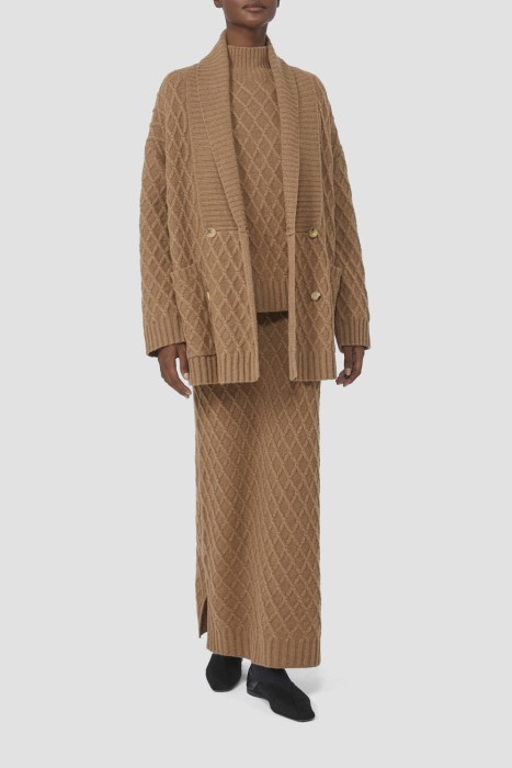 кардиган  из италии вид сбоку