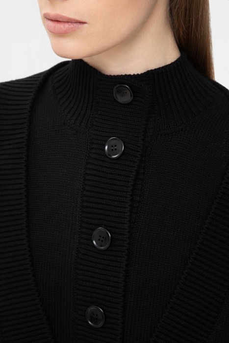 кардиган  из франции вид сбоку