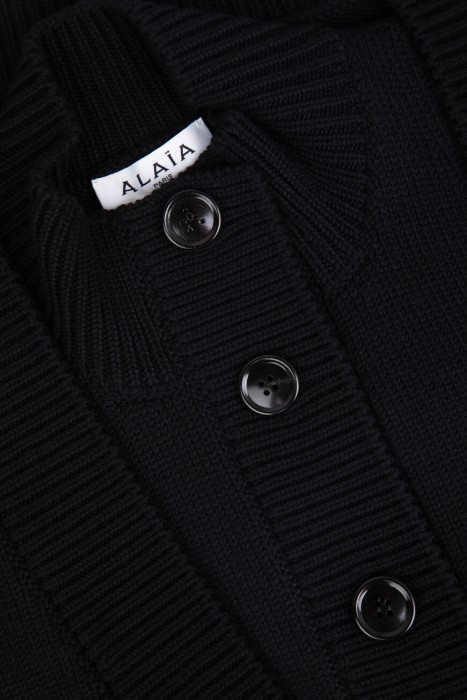 кардиган  из шерсти спереди