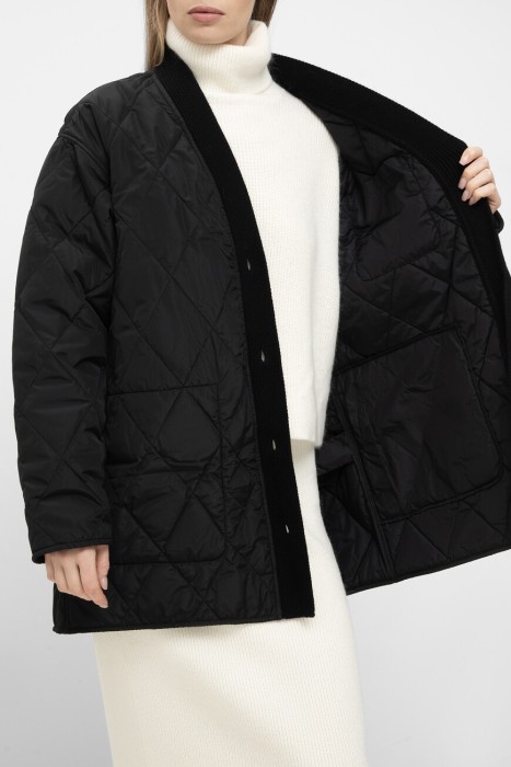 кардиган  из шерсти спереди