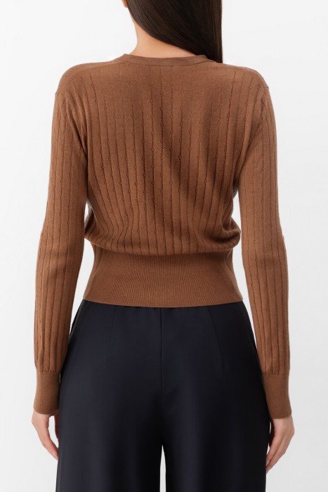 кардиган  от бренда max mara вид слева