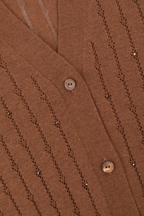 кардиган  универсального стиля с лицевой стороны