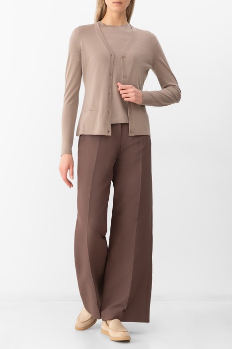 кардиган  из шерсти спереди