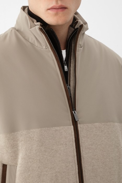 кардиган  из италии вид сбоку