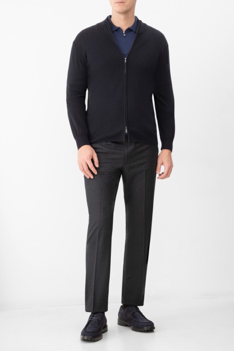 кардиган  из шерсти спереди