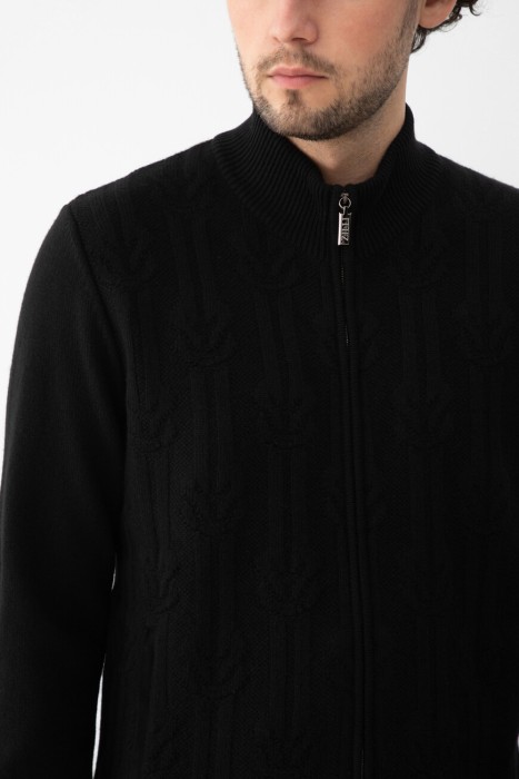 кардиган  из италии вид сбоку