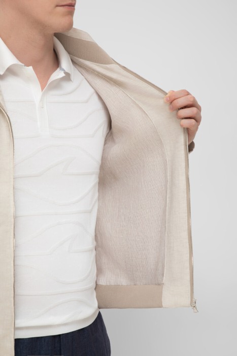 кардиган  из хлопка спереди