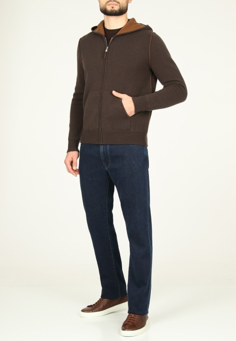 кардиган  от бренда allude вид слева