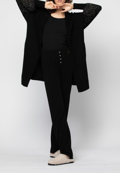 кардиган  из италии вид сбоку