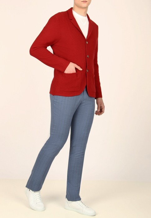 кардиган  из италии вид сбоку